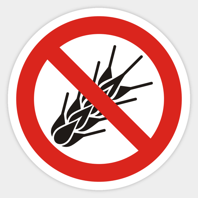 No Gluten Sign Sticker by sifis